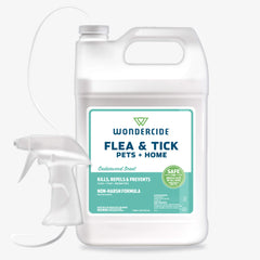 Flea & Tick Spray for Pets + Home, Gallon Refill