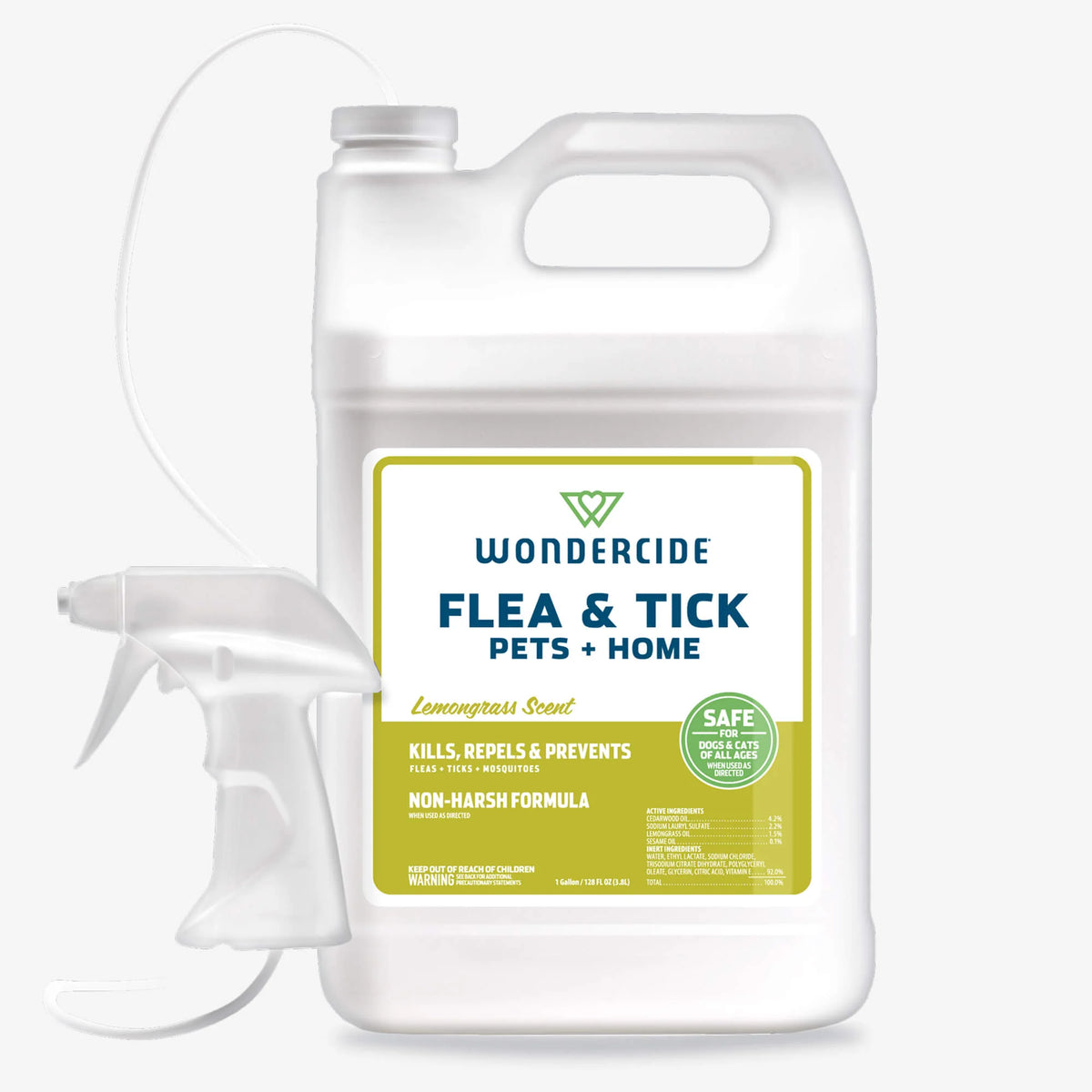 128 oz. Lemongrass Flea & Tick Spray