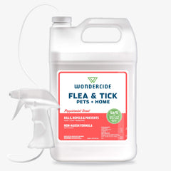 Flea & Tick Spray for Pets + Home, Gallon Refill